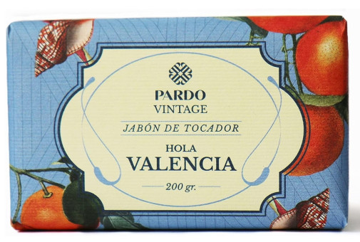 Натуральное мыло Pardo Vintage (Valencia) мандарин и имбирь 200 г 