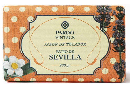 Натуральное мыло Pardo Vintage (Sevilla) 200 г    