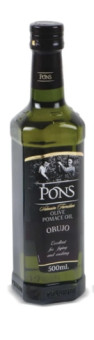 Оливковое масло рафинированное Pons 500 мл 