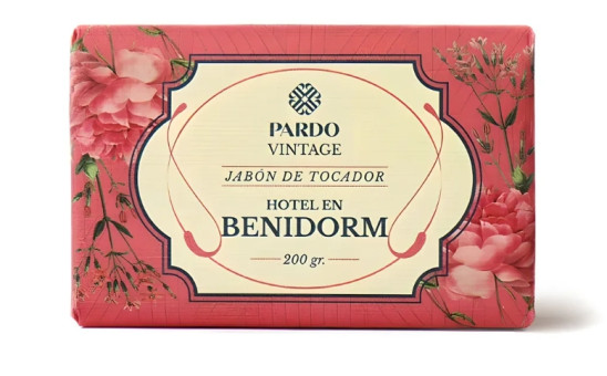 Натуральное мыло Pardo Vintage (Benidorm) 200 г 