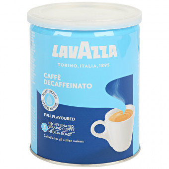 Кофе молотый LavAzza Caffе Decaffeinato 250гр